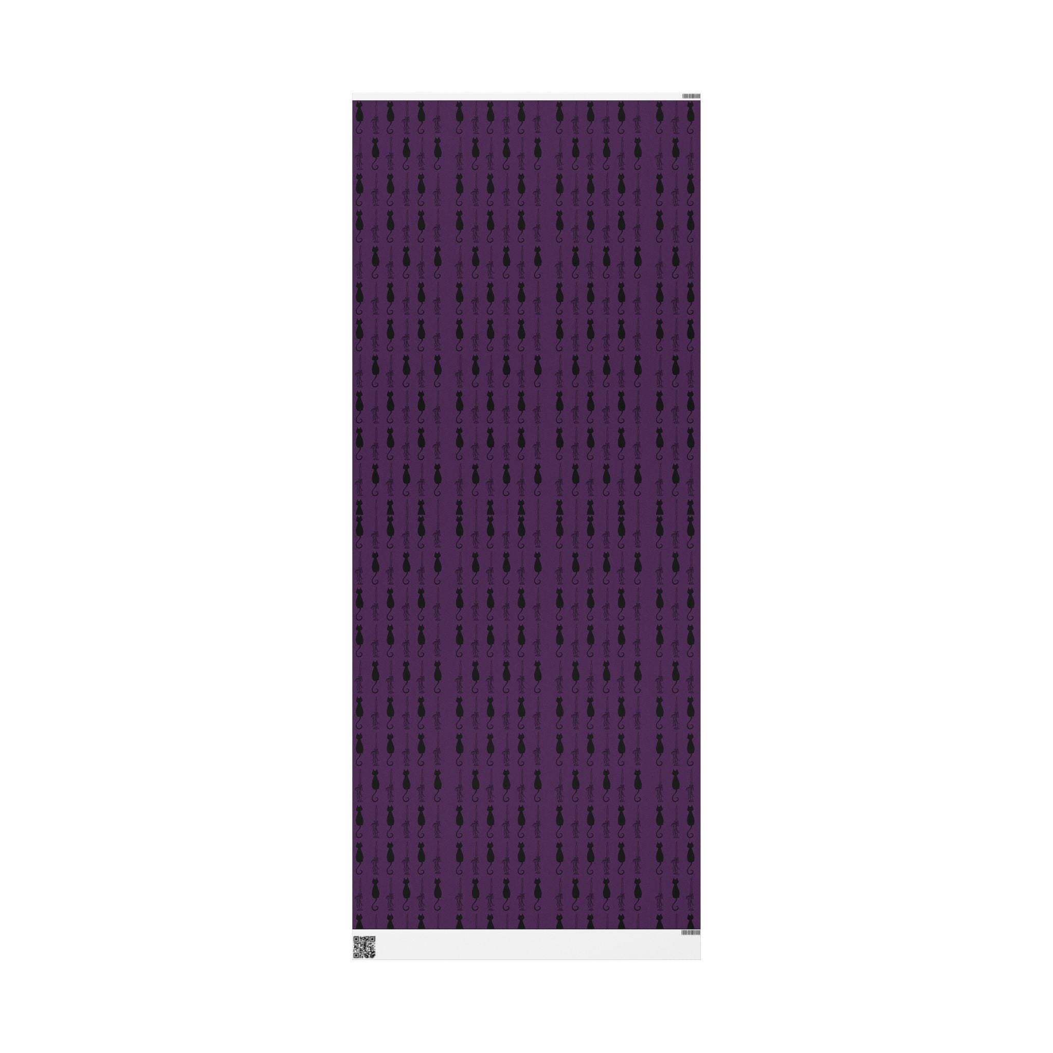 Whimsical Patterned Wrapping Paper | Purple Gift Wrap